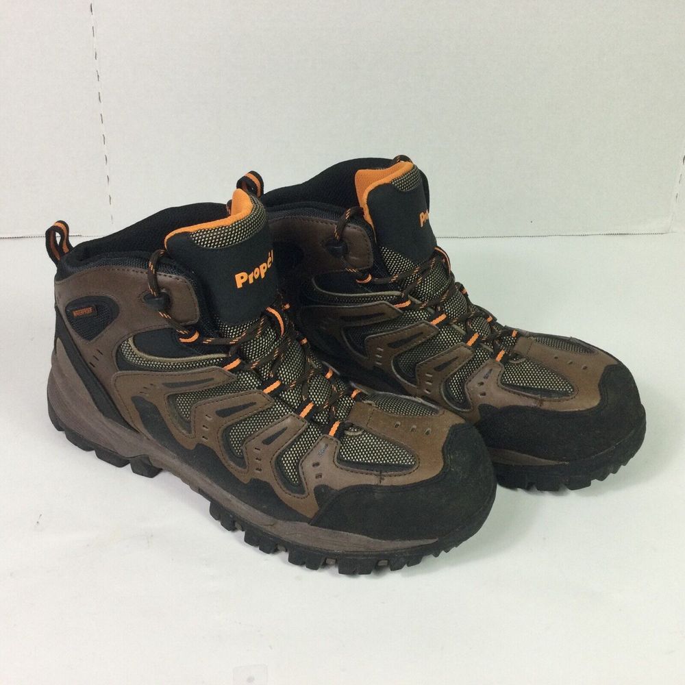 Propet Sentry Mens Work Boot Sz 11.5M MBU032M Composite Toe Waterproof Hiking